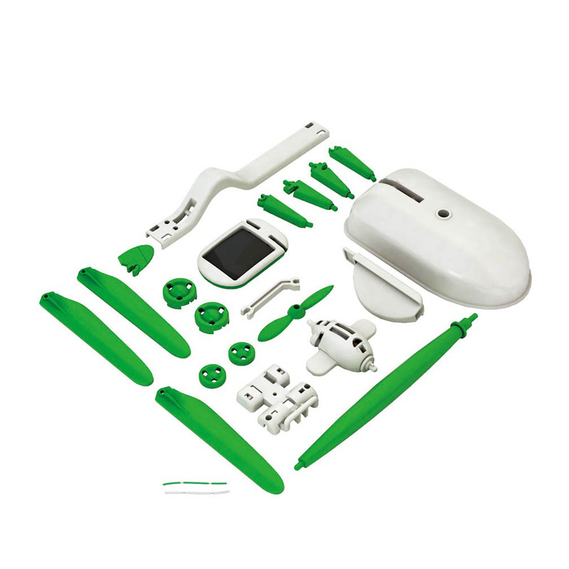 Electronics Gadgets For Kids - 6-In-1 Solar-Power Robot Kit Assembling Ship