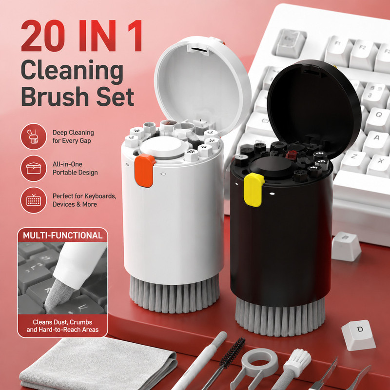Electronics Stuff - Ready Stock 20-In-1 Keyboard Cleaning Kit