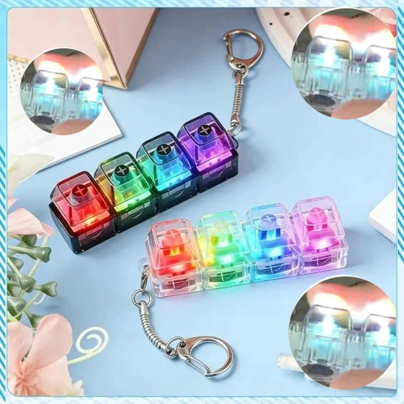 LED Keyboard Keychain ///Fidge - огляд і ціна Electronics Gadgets For Kids