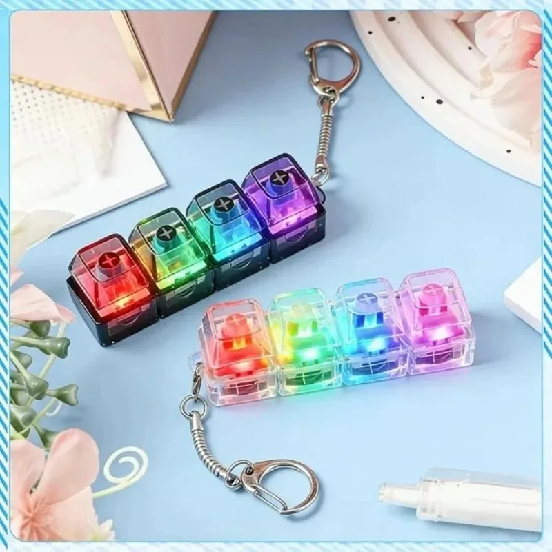 LED Keyboard Keychain ///Fidge - огляд і ціна Electronics Gadgets For Kids