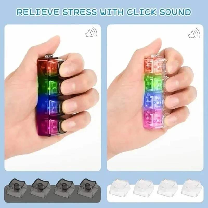 LED Keyboard Keychain ///Fidge - огляд і ціна Electronics Gadgets For Kids