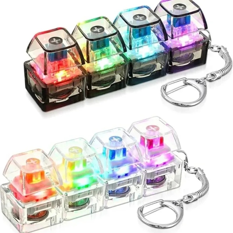 LED Keyboard Keychain Fidget T - огляд і ціна Electronics Gadgets For Kids