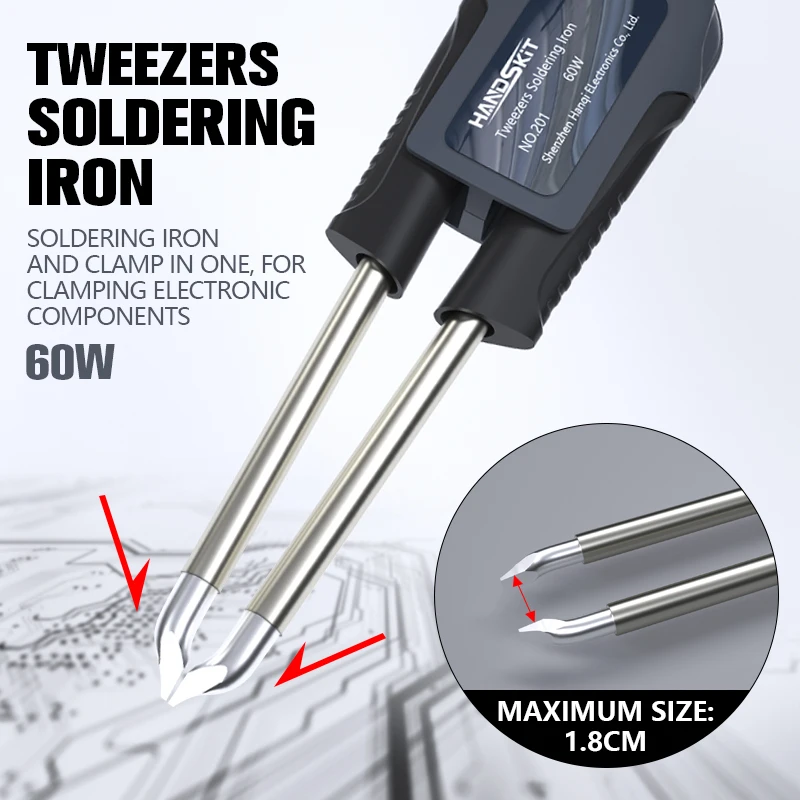 T12 Soldering Station Tweezers - огляд і ціна Electronics Stuff
