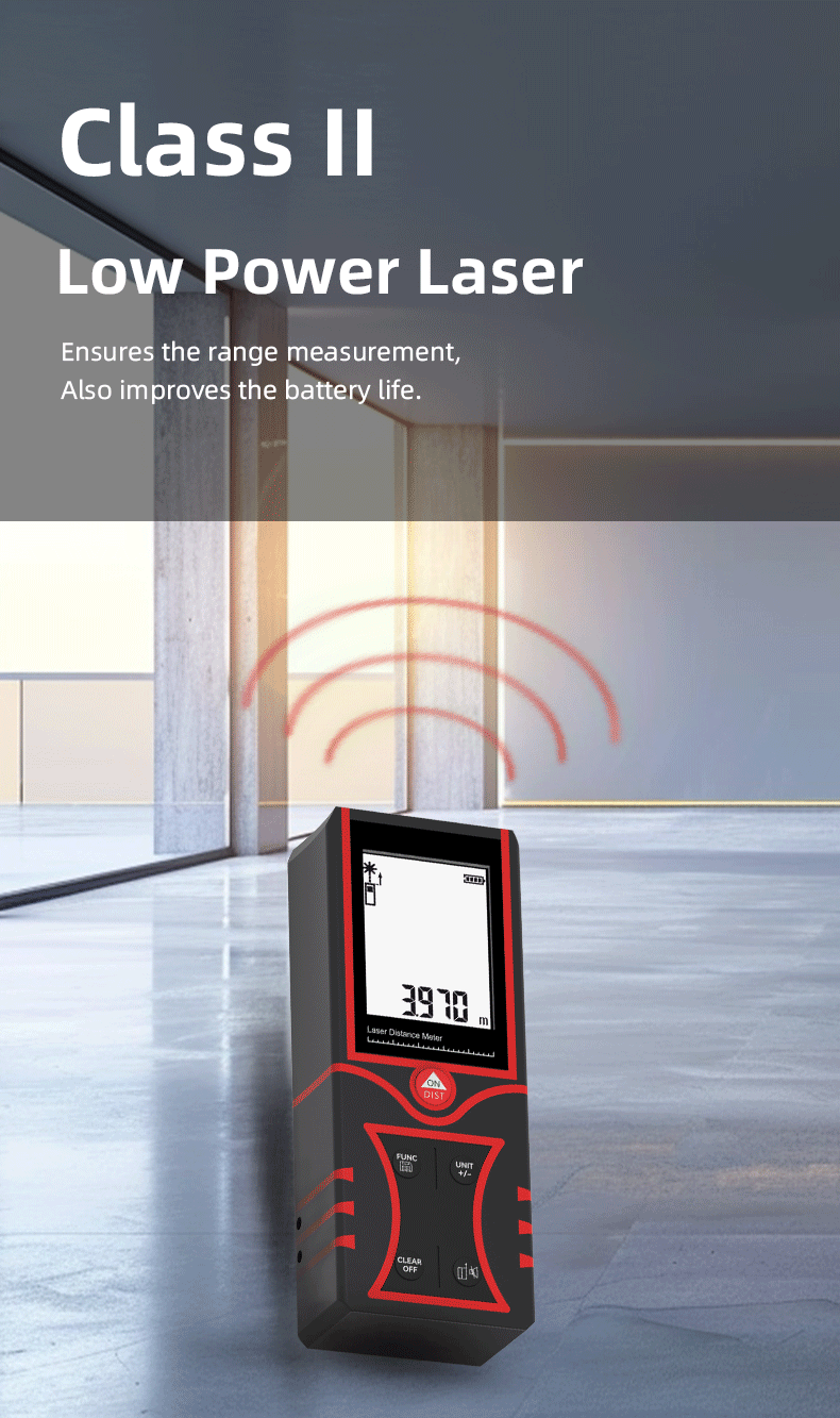 Model GS-16 Industrial Red Las - огляд і ціна Laser Distance Measure
