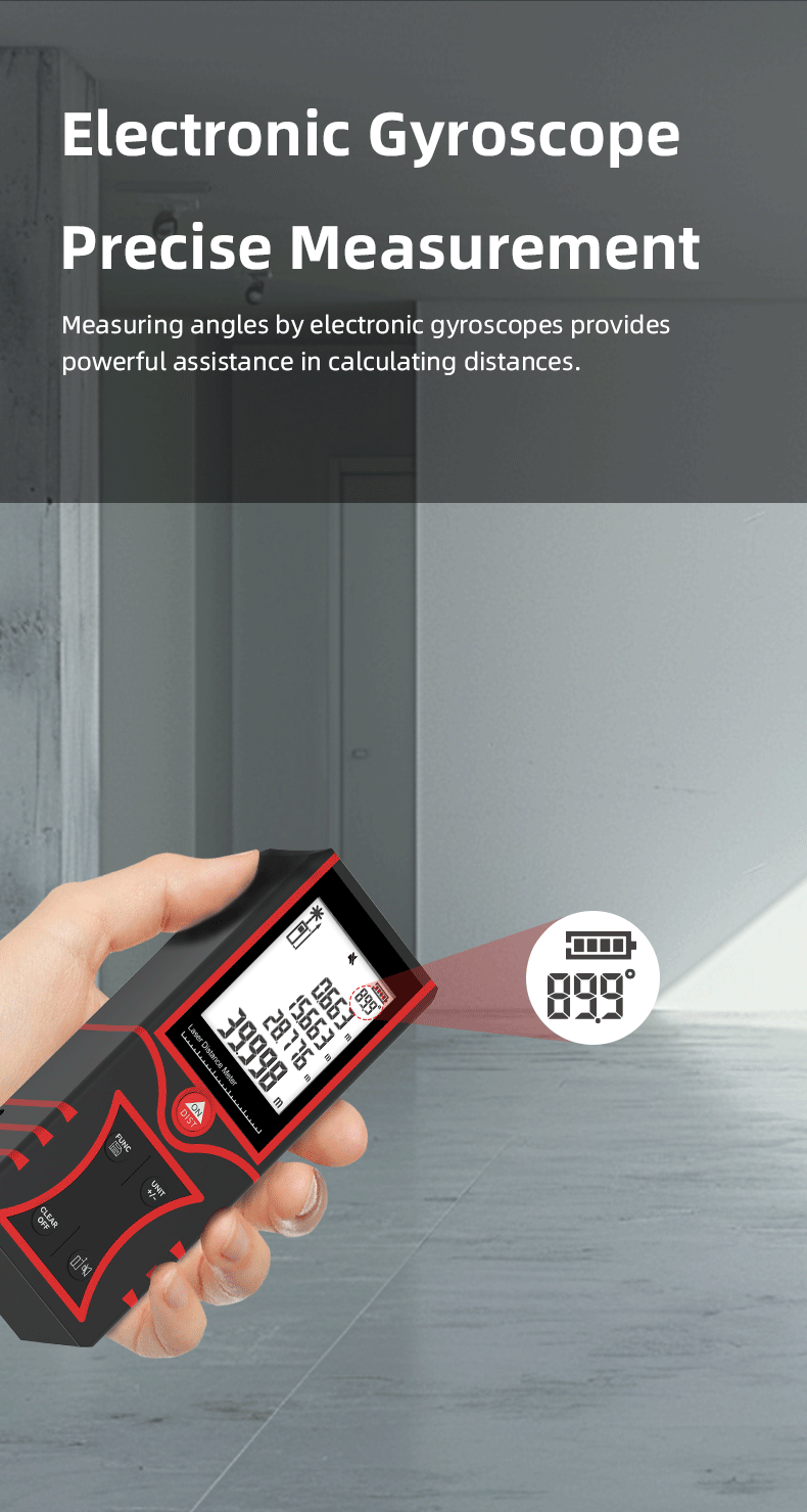 Model GS-16 Industrial Red Las - огляд і ціна Laser Distance Measure