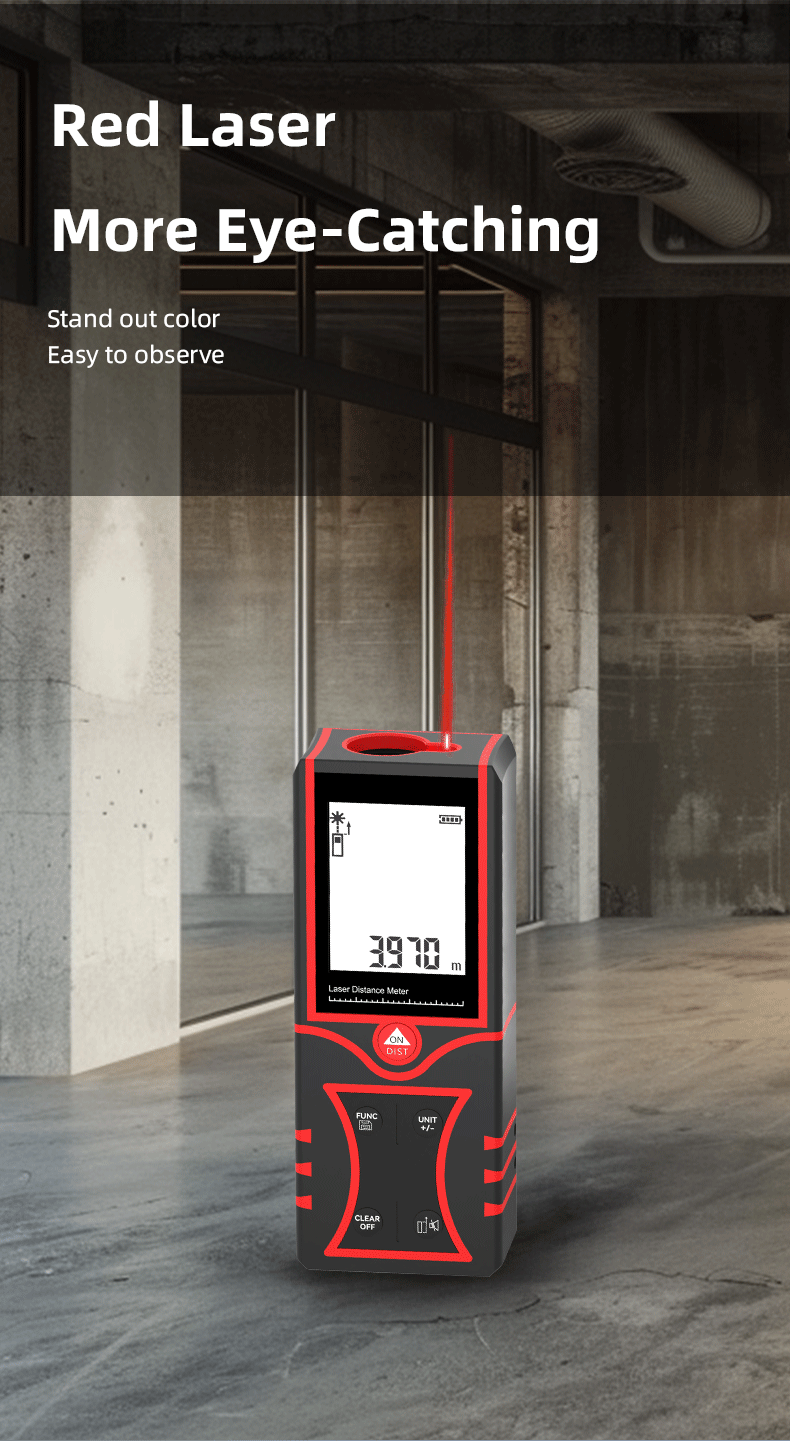 Model GS-16 Industrial Red Las - огляд і ціна Laser Distance Measure