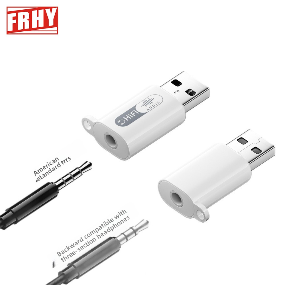 2PCS USB A to 3.5mm TRRS 2-in- - огляд і ціна Usb Sound Card External