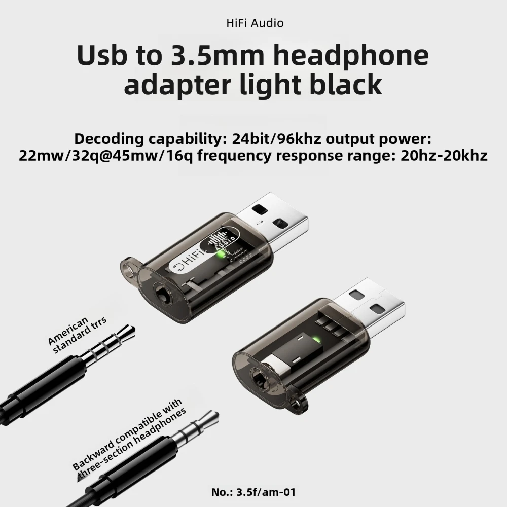 2PCS USB A to 3.5mm TRRS 2-in- - огляд і ціна Usb Sound Card External