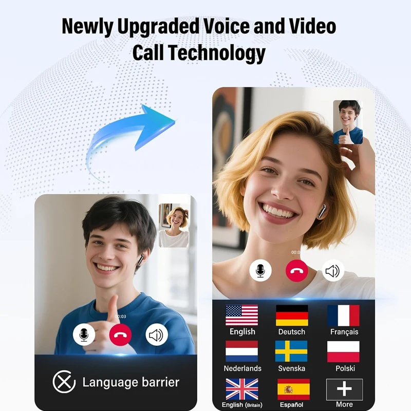 UYUXIO TWS Real Time Translati - огляд і ціна Earbuds Anc Wireless