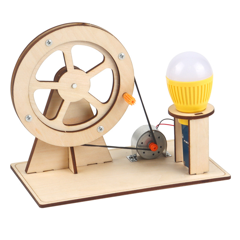 Wooden Hand Generator Kids Sci - огляд і ціна Electronics Gadgets For Kids