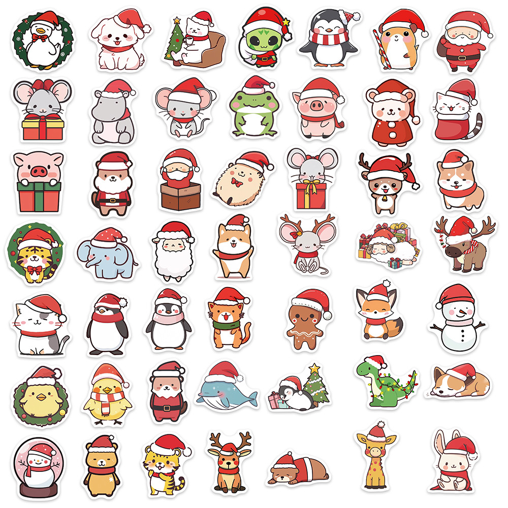 50pcs Xmas Celebration Decal P - огляд і ціна Electronics Gadgets Store