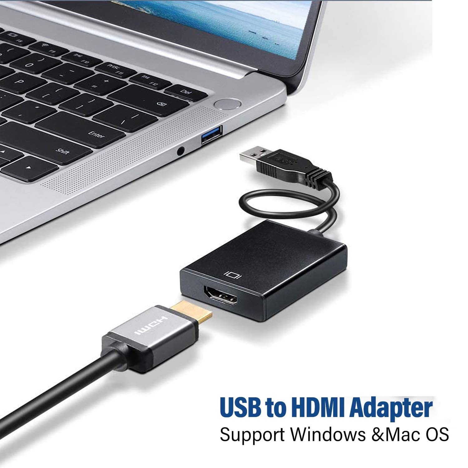 USB 3.0 to HDMI Adapter 1080P  - огляд і ціна Usb Sound Card External