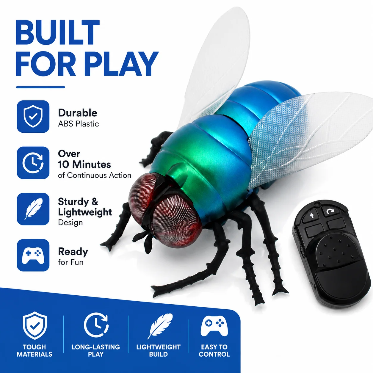 Infrared RC Fly Toy Realistic  - огляд і ціна Electronics Gadgets For Kids
