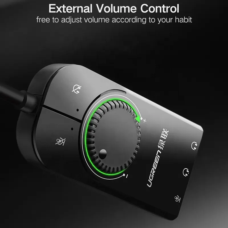 UGREEN USB Sound Card External - огляд і ціна Usb Sound Card External