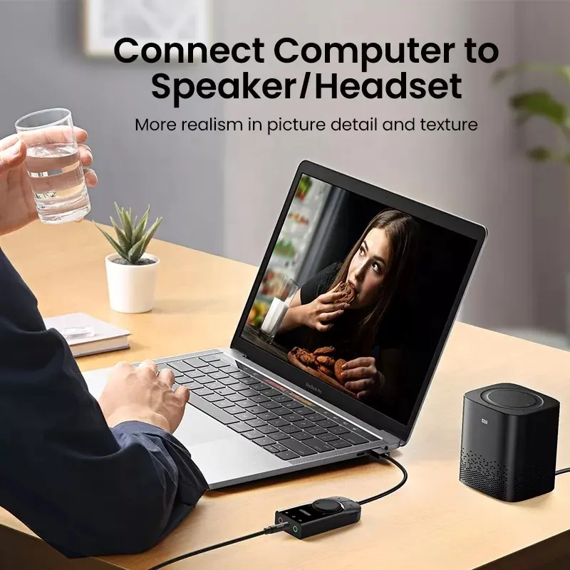 UGREEN USB Sound Card External - огляд і ціна Usb Sound Card External