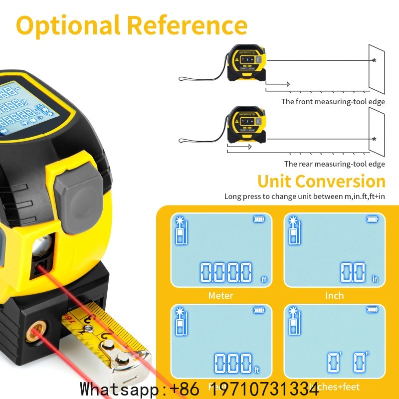 Digital Laser Rangefinder 3in1 - огляд і ціна Laser Distance Measure
